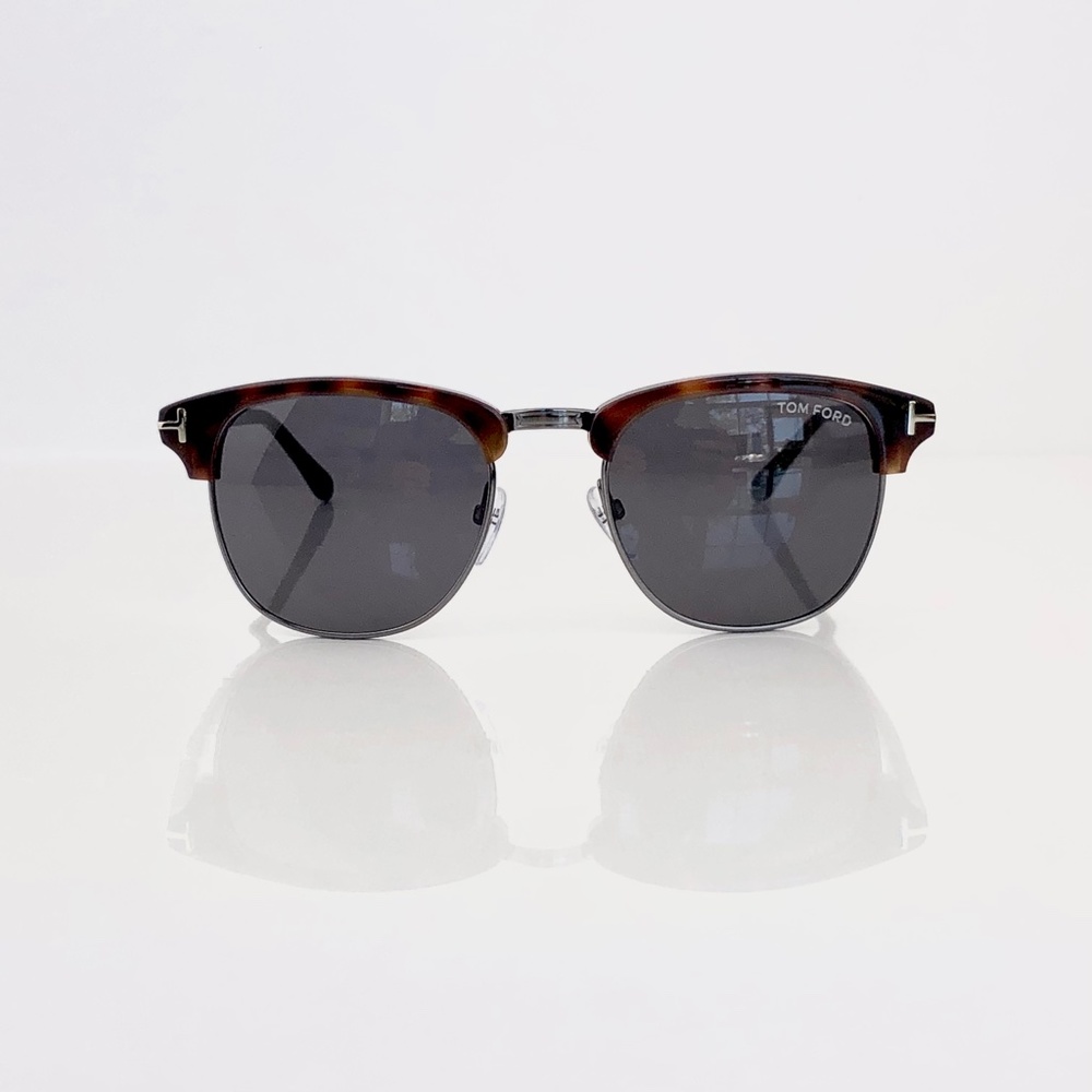 New TOM FORD Henry Square Sunglasses FT0248 52A - Picture 5 of 16